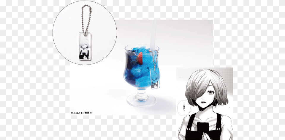 Tokyo Ghoul, Woman, Person, Glass, Female Free Png