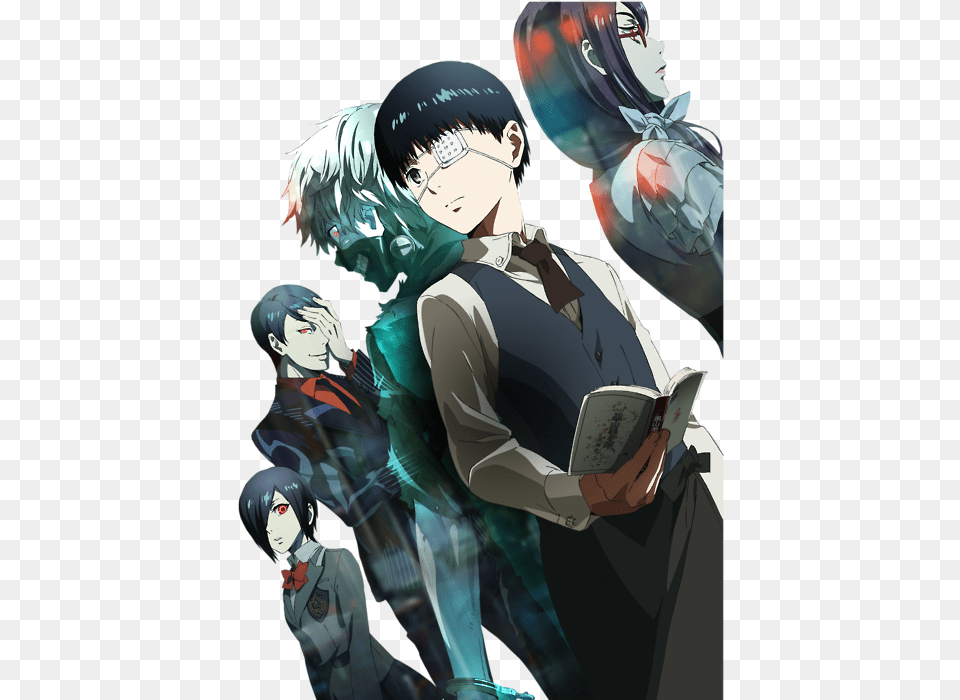 Tokyo Ghoul, Book, Comics, Publication, Anime Free Png Download
