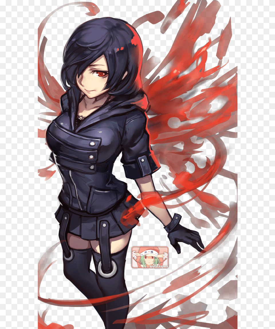 Tokyo Ghoul Graphic Transparent Library Imagenes De Tokyo Ghoul Touka, Book, Publication, Comics, Adult Png Image