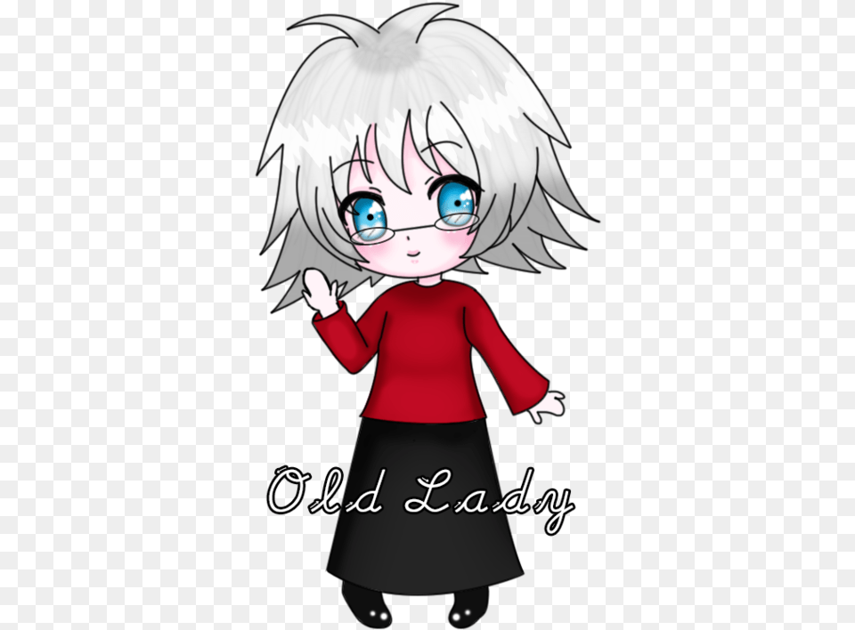 Tokyo Ghoul Kaneki Lineart By Silvercore Chibi Drawing Of Old Lady, Book, Comics, Publication, Baby Free Png Download