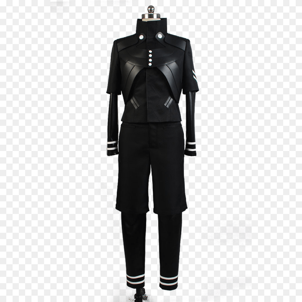 Tokyo Ghoul Ken Kaneki Jumpsuit Battle Uniform Cosplay Costume, Clothing, Coat, Formal Wear, Suit Png