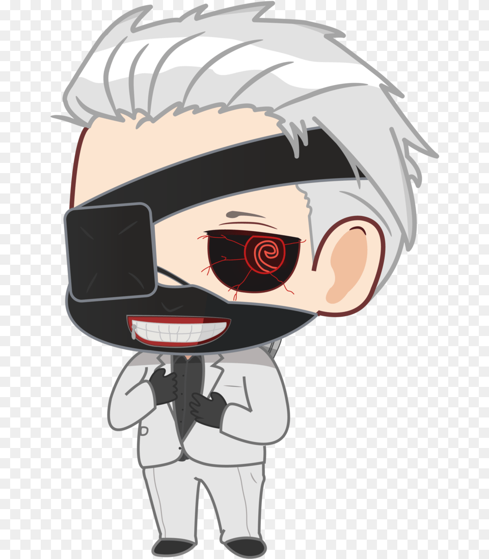 Tokyo Ghoul Re Chibi, Book, Comics, Publication, Person Free Png