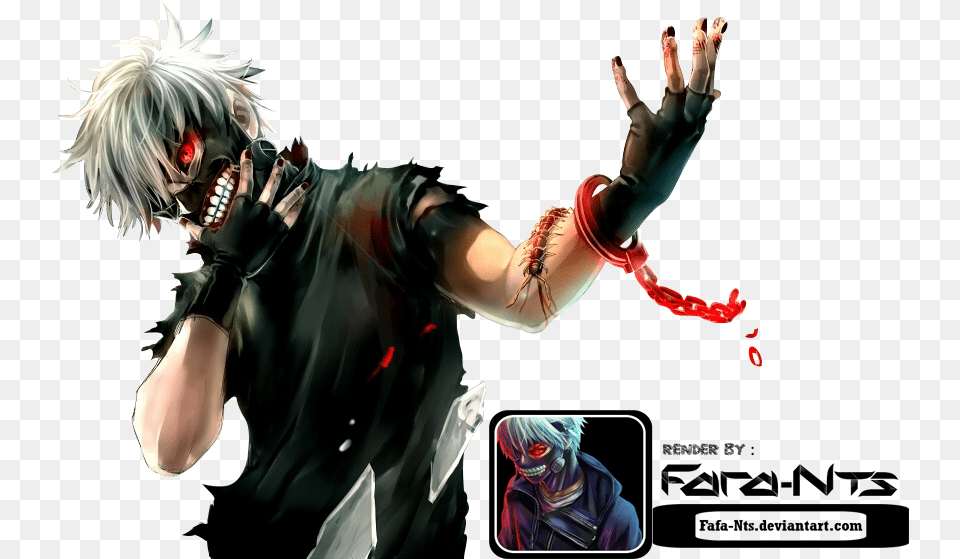 Tokyo Ghoul Render, Book, Comics, Publication, Adult Free Transparent Png