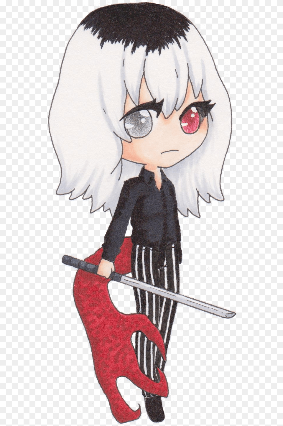 Tokyo Ghoul Stickers Cartoon, Book, Comics, Publication, Person Free Png