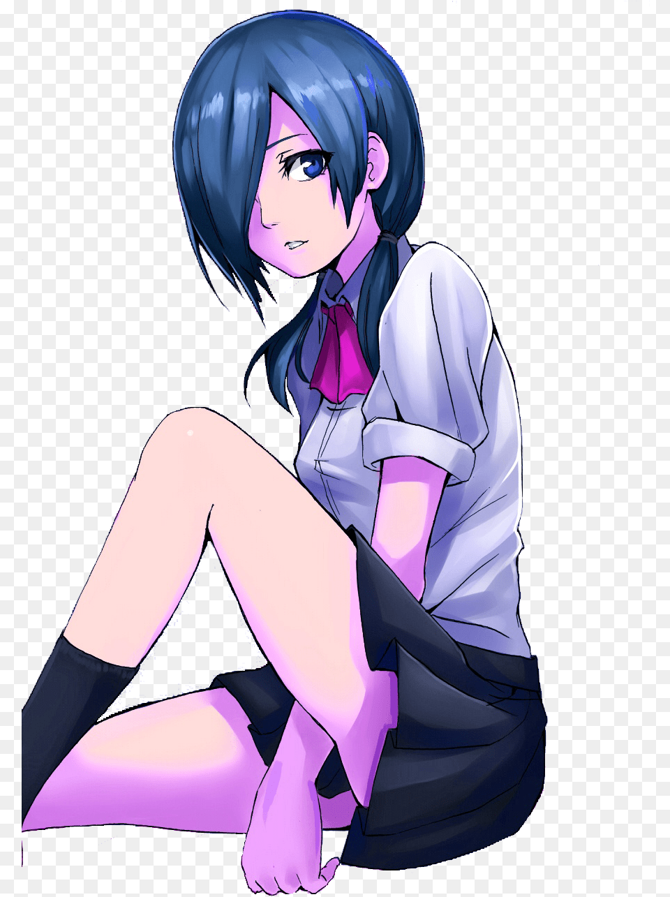 Tokyo Ghoul Touka Ecchi Download Transparent Touka Kirishima, Book, Comics, Publication, Adult Free Png