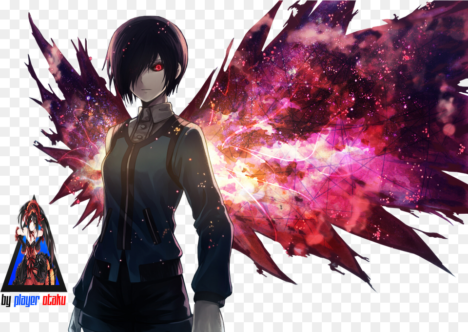 Tokyo Ghoul Touka Wings, Adult, Publication, Person, Female Png Image