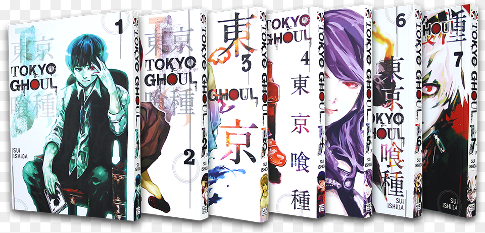 Tokyo Ghoul Vol 1 By Sui Ishida, Book, Comics, Publication, Adult Png Image