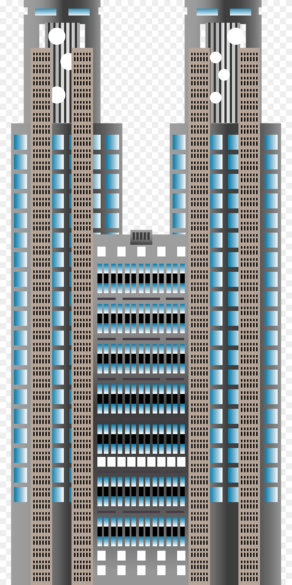 Tokyo Metropolitan Government Building Clipart, Architecture, Skyscraper, Office Building, Metropolis Png