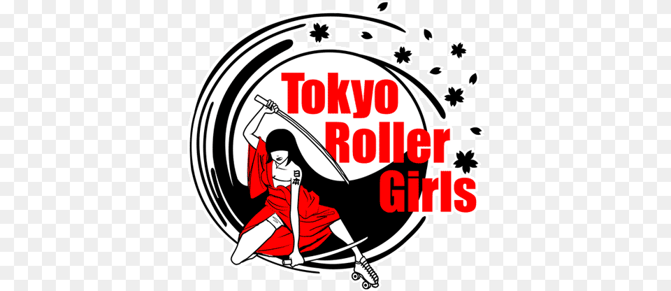 Tokyo Roller Girls Tokyo Roller Derby, Person, Book, Comics, Publication Png Image
