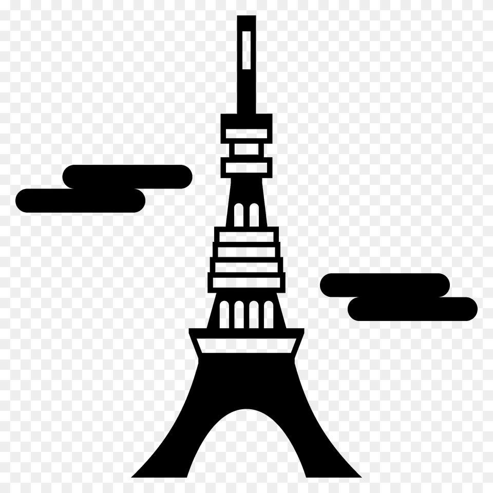 Tokyo Tower Emoji Clipart, City Free Png Download