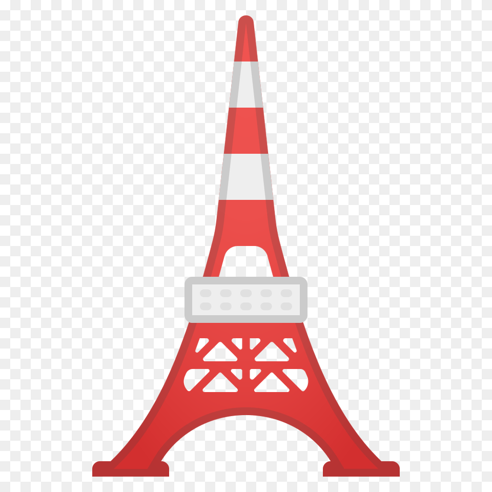 Tokyo Tower Icon Noto Emoji Travel Places Iconset Google, Rocket, Weapon, Cone Png Image