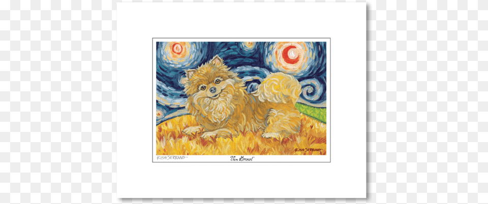 Toland Van Growl Pomeranian House Flag, Art, Painting, Animal, Lion Png