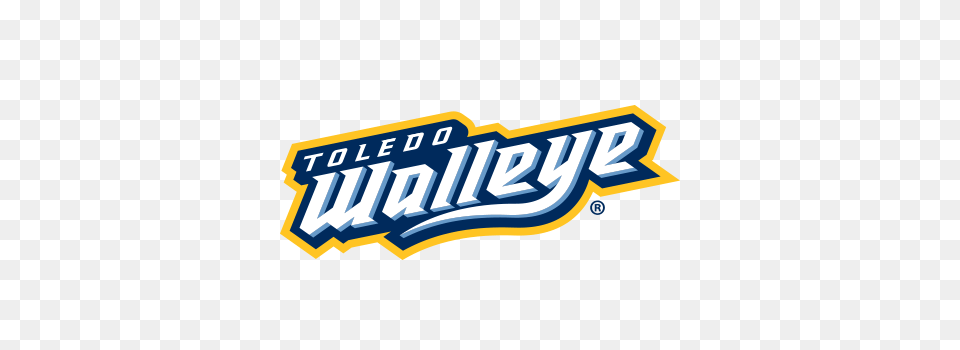Toledo Walleye Text Logo, Dynamite, Weapon Free Transparent Png