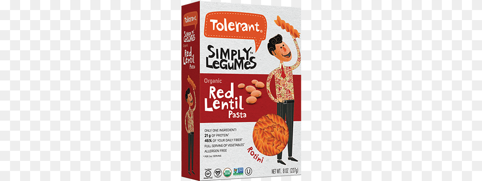 Tolerant Red Lentil Pasta, Advertisement, Poster, Food, Produce Free Transparent Png