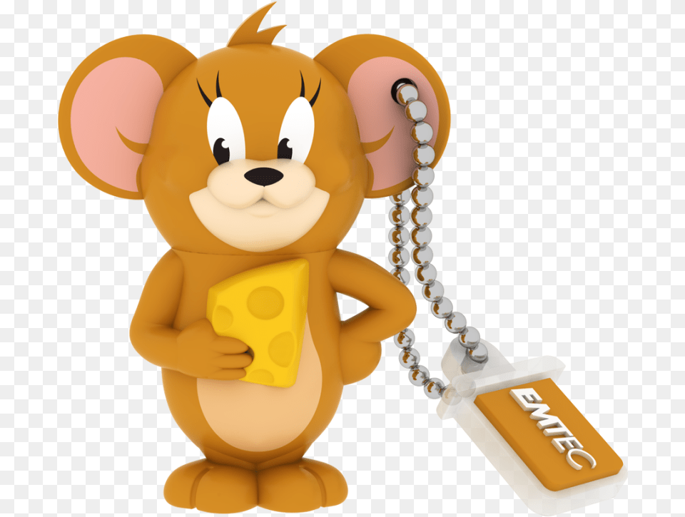 Tom Amp Jerry Jerry Front Closed Emtec Animals Jerry 8gb Usb Flash Drive, Baby, Person Free Png