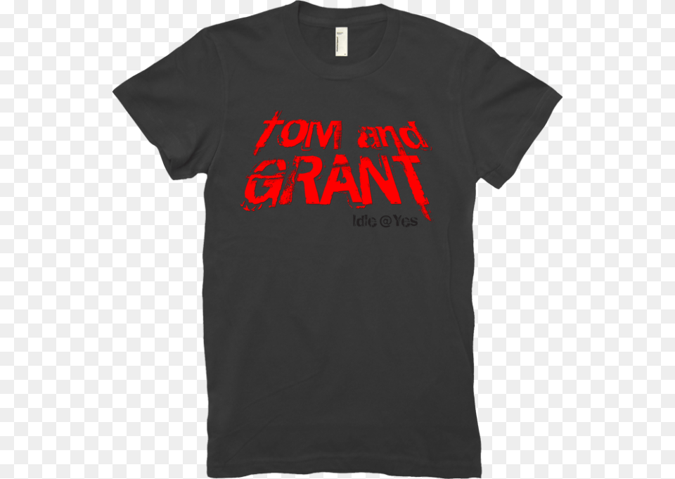 Tom And Grant Red Logo V4 Chi Hard, Clothing, T-shirt, Shirt Png