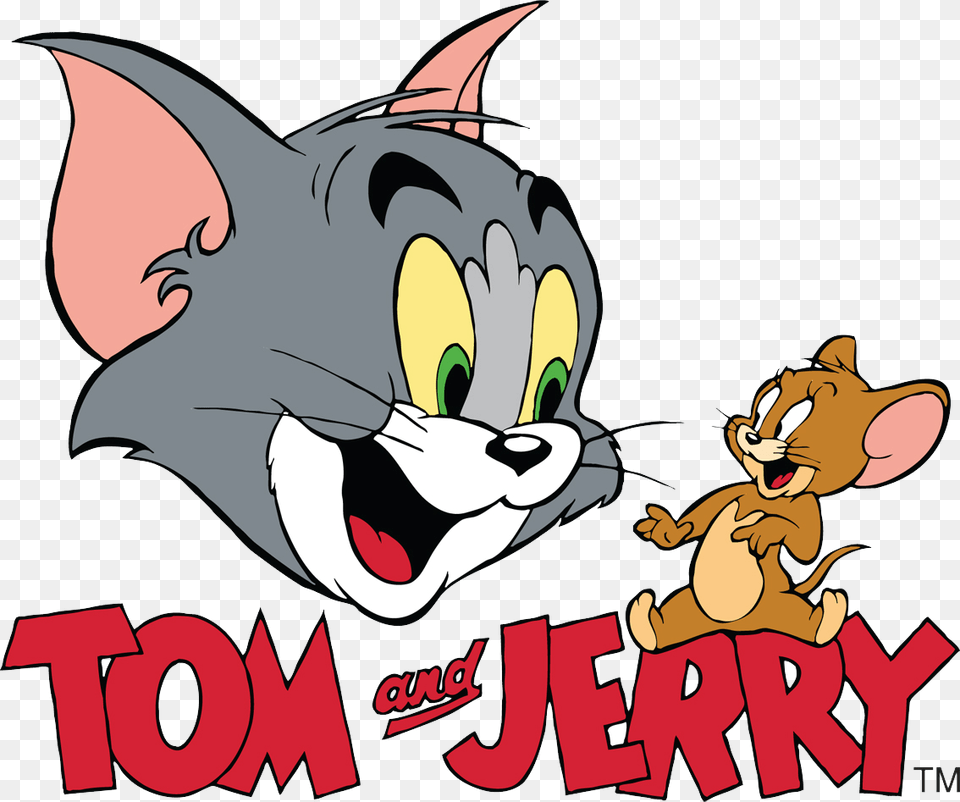 Tom And Jerry, Cartoon, Baby, Person, Book Png