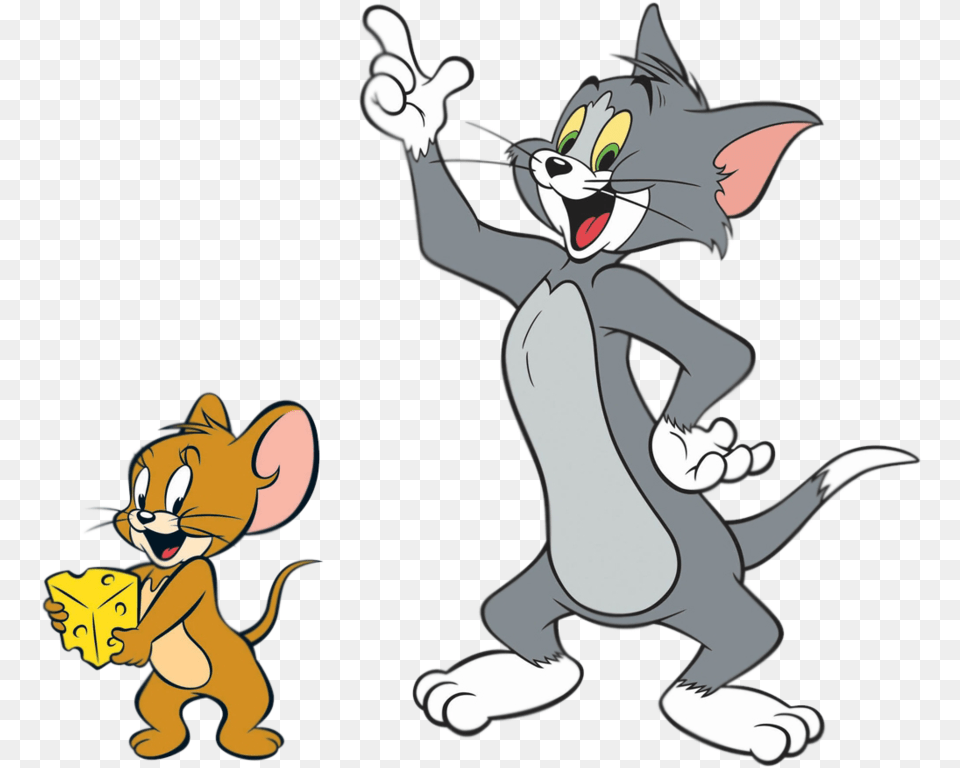 Tom And Jerry, Cartoon, Animal, Cat, Mammal Png
