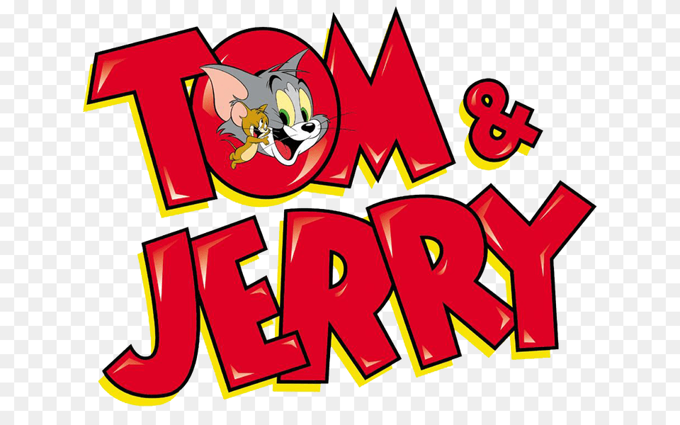 Tom And Jerry, Logo, Text Png