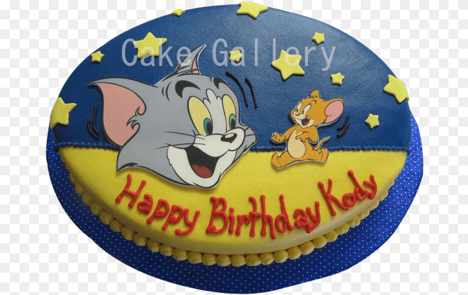 Tom And Jerry Birthday Tom And Jerry Theme Cakes, Birthday Cake, Cake, Cream, Dessert Png Image