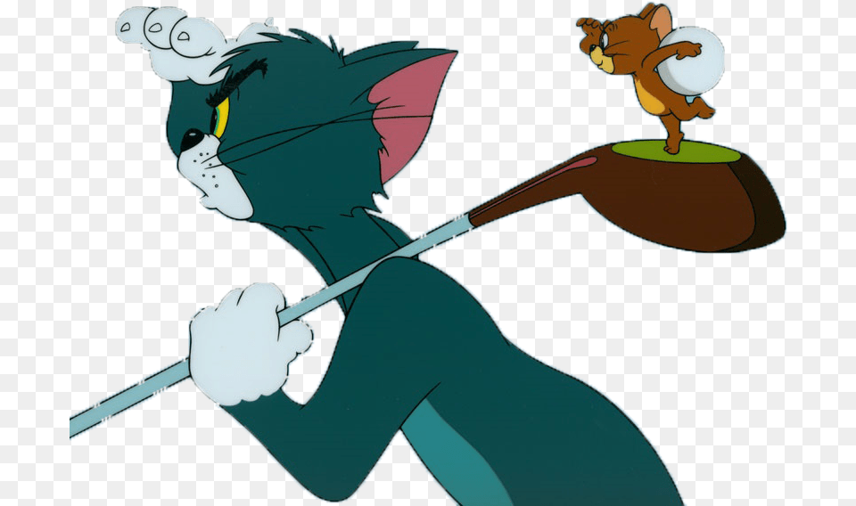 Tom And Jerry Golf Club, Cartoon, Adult, Female, Person Free Png