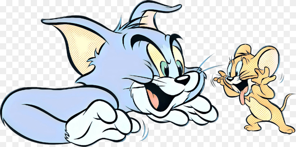 Tom And Jerry Tom Cat Image Cartoon Spike Tom And Jerry Teasing, Book, Comics, Publication, Baby Free Png Download