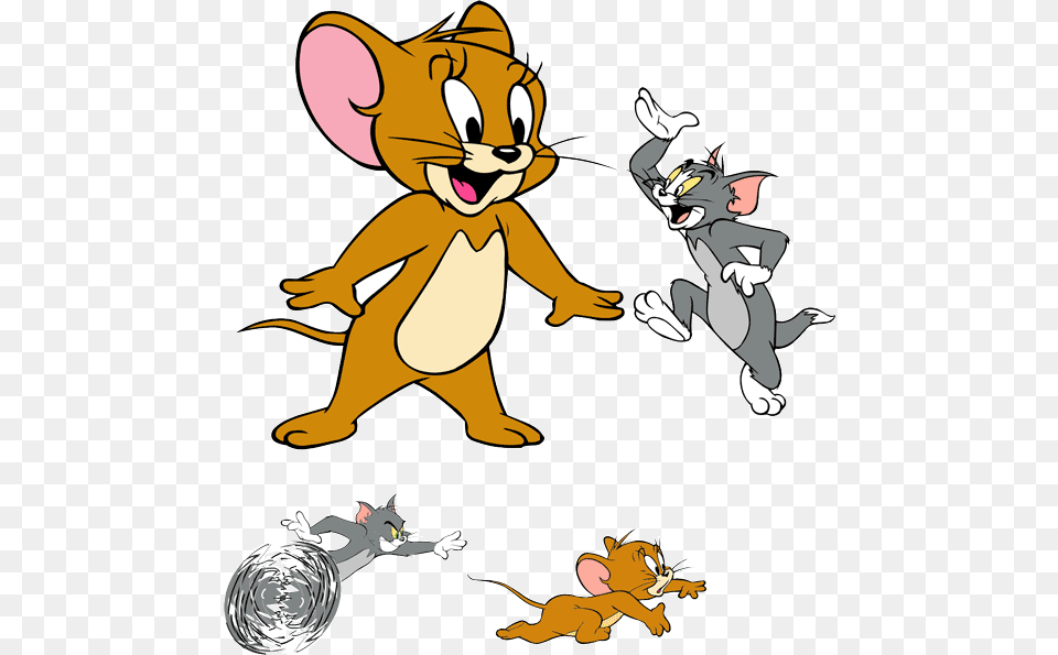 Tom And Jerry Tom Y Jerry Vectores, Book, Comics, Publication, Cartoon Free Png Download
