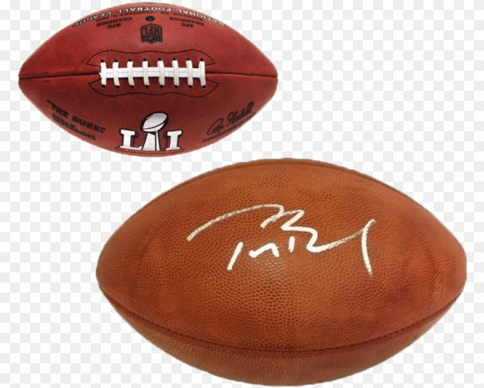 Tom Brady New England Patriots Nfl Authentic Autographed Wilson Nfl Duke Throwback Football, American Football, American Football (ball), Ball, Sport Free Transparent Png