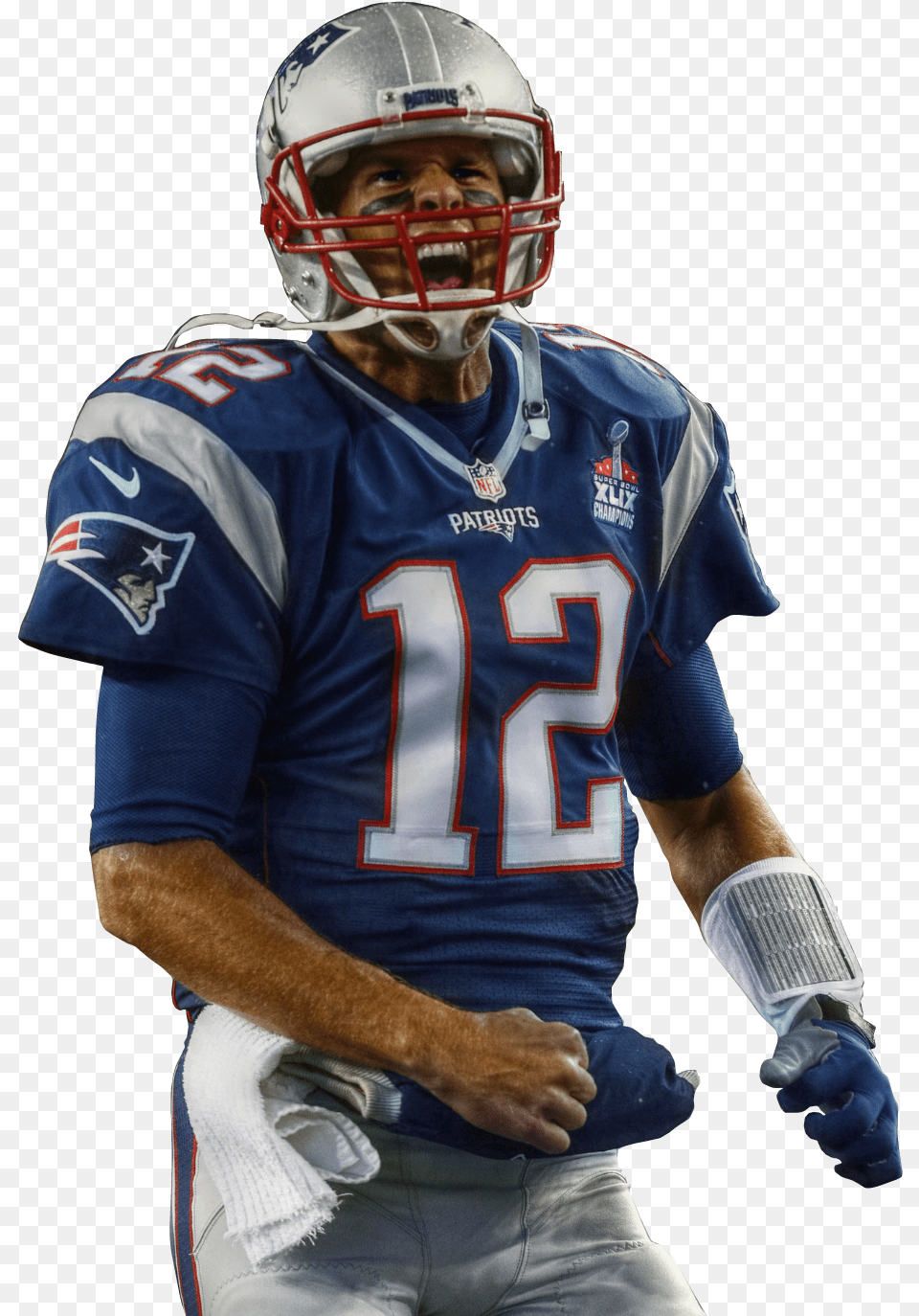 Tom Brady No Background New England Patriots, Helmet, Adult, Playing American Football, Person Png Image