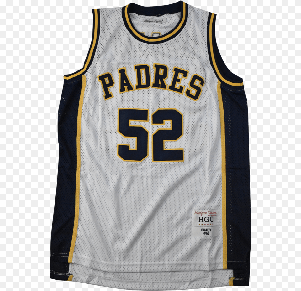 Tom Brady Padres High School Basketball Sports Jersey, Clothing, Shirt, Person Free Png Download
