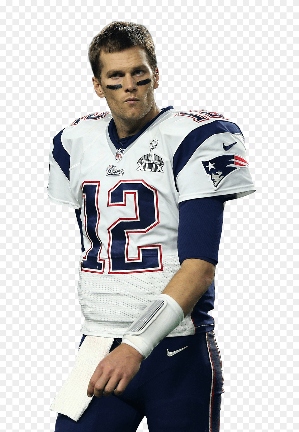 Tom Brady Transparent Image Quarterback New England Patriots, Shirt, Clothing, Adult, Person Png