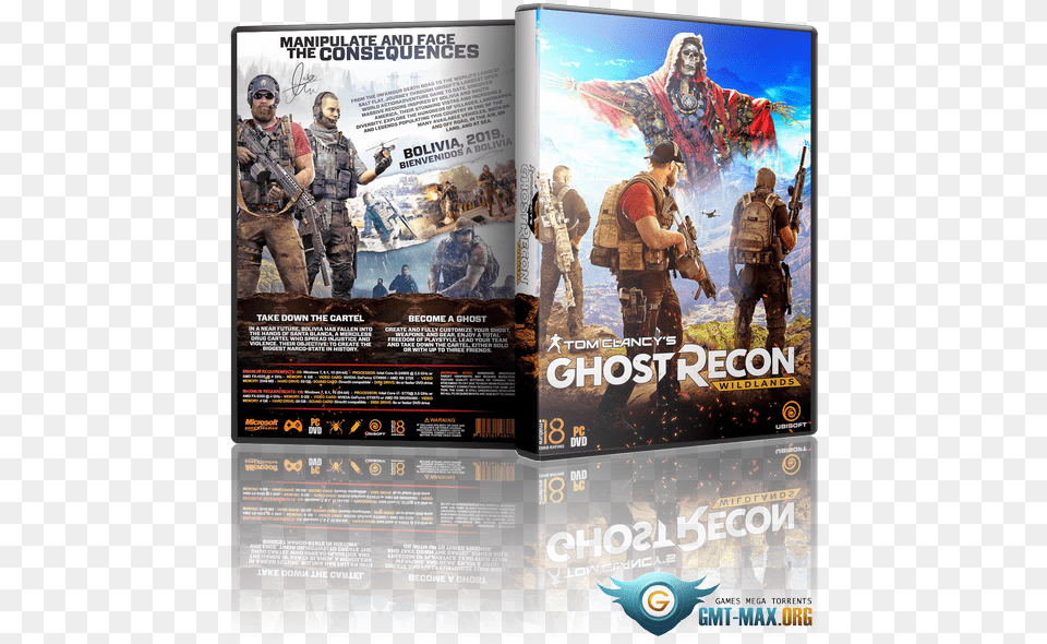 Tom Clancy S Ghost Recon Ghost Recon Wildlands 2019, Advertisement, Poster, Adult, Person Png Image