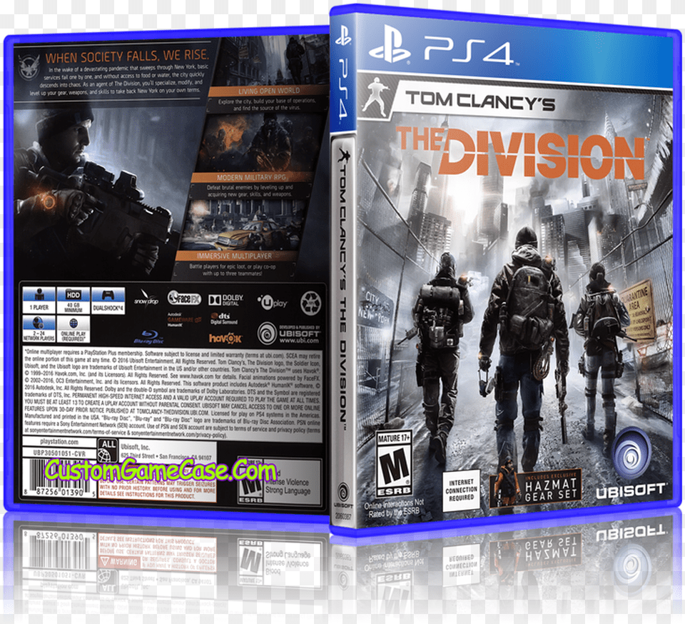 Tom Clancy S The Division Tom Clancy39s The Division, Advertisement, Poster, Adult, Male Png Image