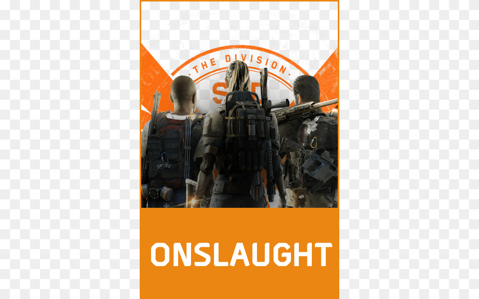 Tom Clancy39s The Division, Advertisement, Poster, Adult, Person Free Png Download