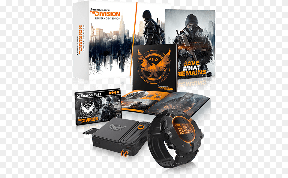 Tom Clancy39s The Division Division Sleeper Agent Edition Xbox One, Advertisement, Adult, Male, Man Free Png