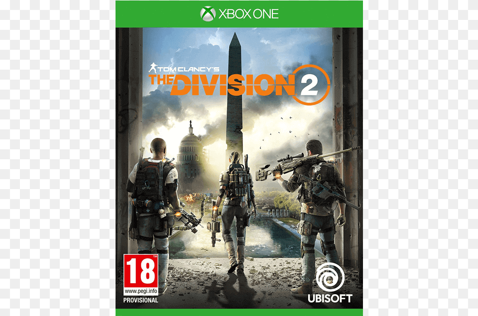 Tom Clancy39s The Division Division Xbox One 2018, Adult, Poster, Person, Man Free Transparent Png