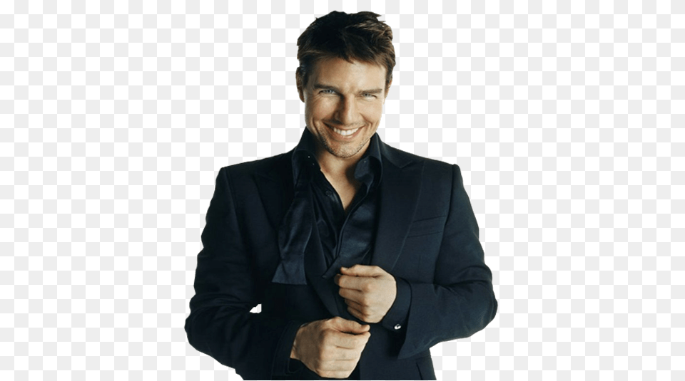 Tom Cruise, Suit, Smile, Person, Jacket Free Png