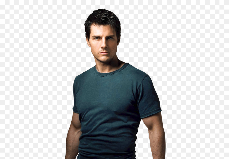Tom Cruise, T-shirt, Clothing, Portrait, Photography Free Png
