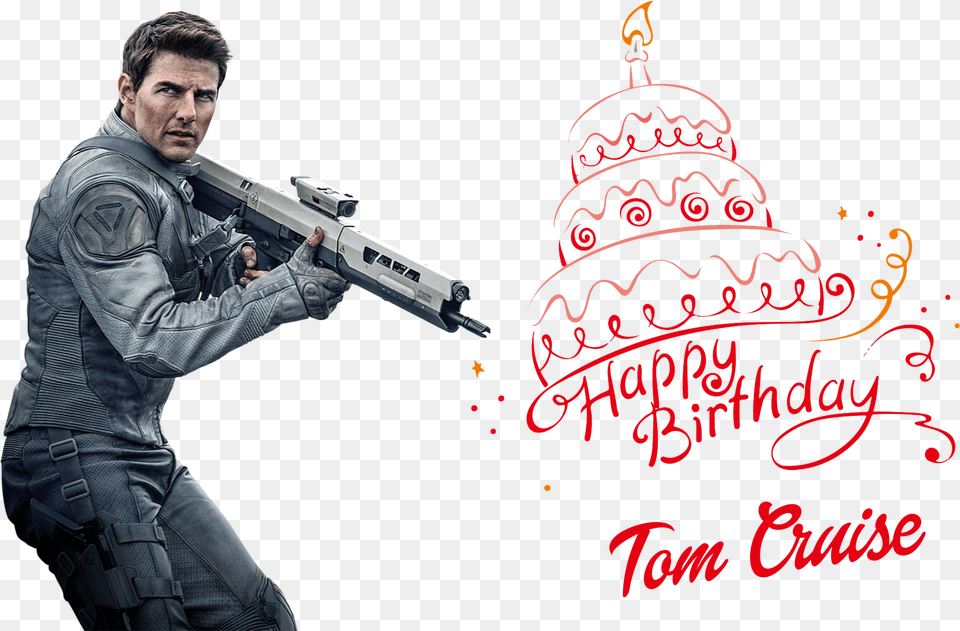Tom Cruise File Tom Cruise Oblivion, Weapon, Firearm, Gun, Handgun Free Transparent Png