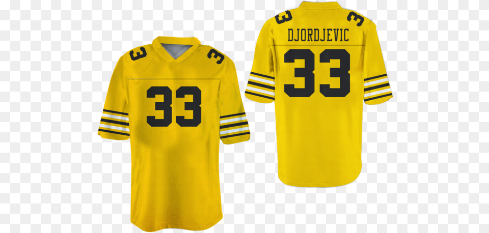 Tom Cruise Stefen Djordjevic 33 Ampipe Football Jersey, Clothing, Shirt, T-shirt Free Transparent Png