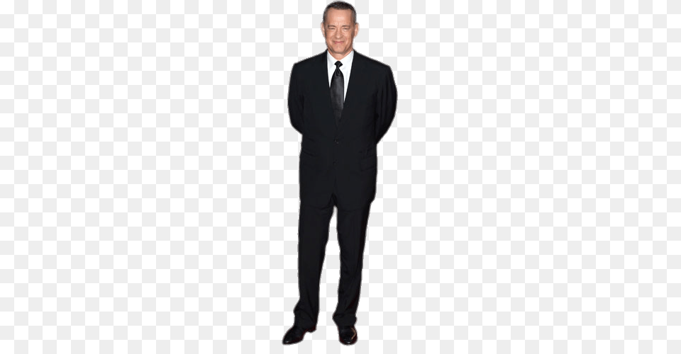 Tom Hanks Standing Image, Tuxedo, Suit, Clothing, Formal Wear Free Png Download