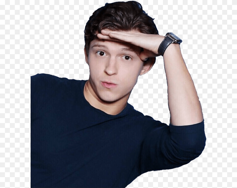 Tom Holland Photo Tom Holland Transparent Background, Portrait, Photography, Face, Head Png Image