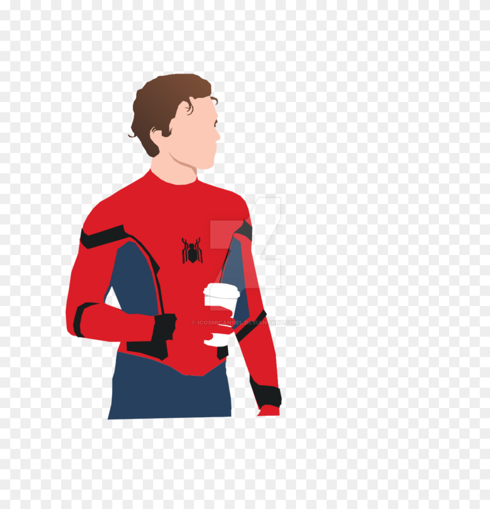 Tom Holland Popart, Adult, Sleeve, Person, Man Free Png Download
