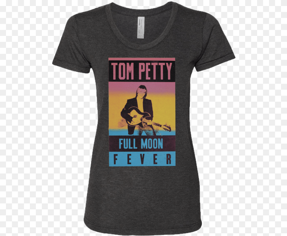 Tom Petty Full Moon Fever Album Cover, Clothing, T-shirt, Adult, Male Png Image