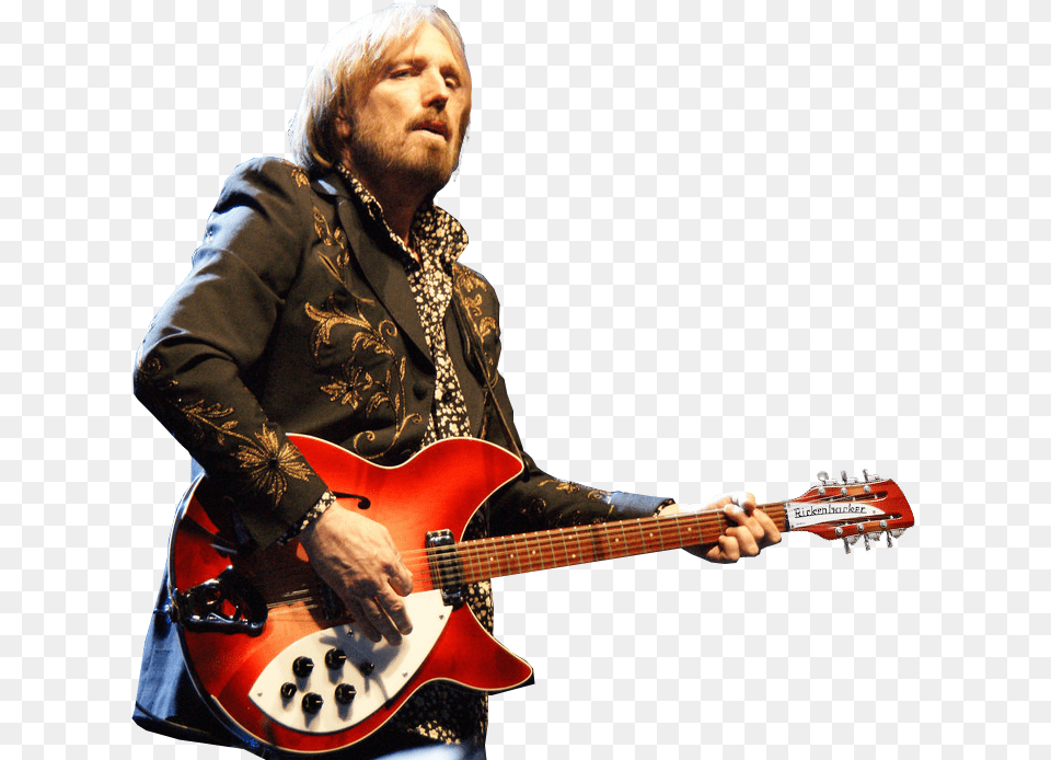 Tom Petty No Background Image Tom Petty Transparent, Musical Instrument, Guitar, Adult, Man Png