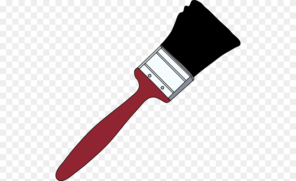 Tom Red Paintbrush Clip Art Is, Brush, Device, Tool, Blade Free Png Download