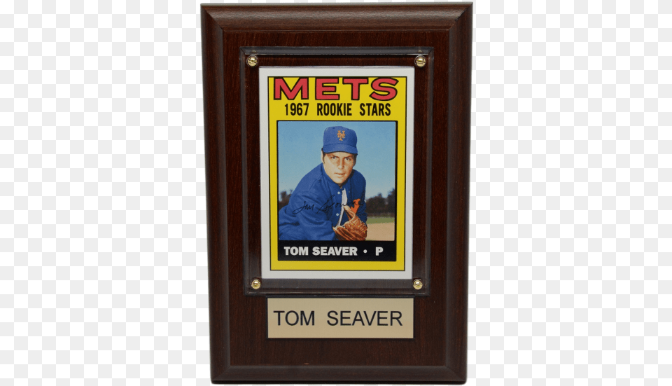 Tom Seaver Picture Frame, Adult, People, Man, Male Free Transparent Png