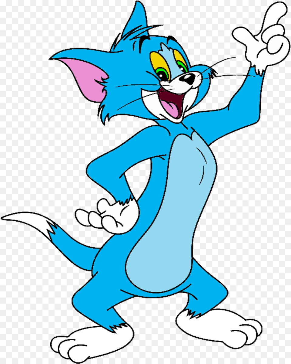 Tom The Cat Tom And Jerry, Cartoon, Baby, Person, Book Png