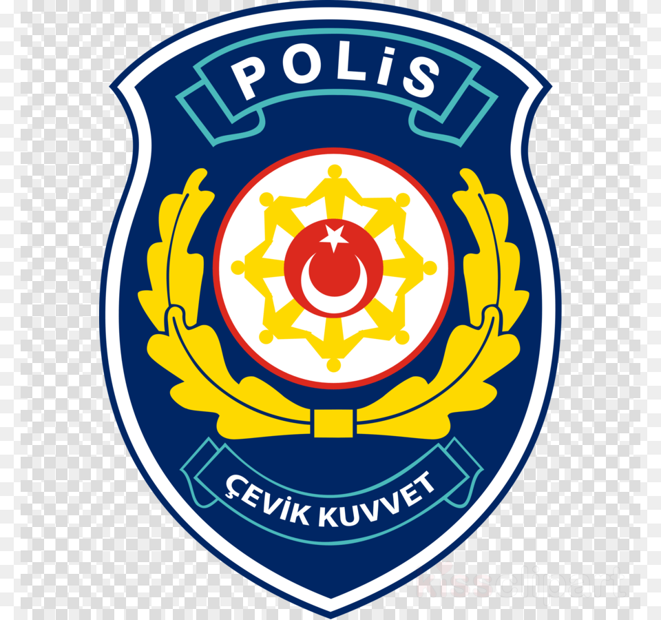 Toma Turkey General Directorate Of Security Police Logopolis, Badge, Emblem, Logo, Symbol Png