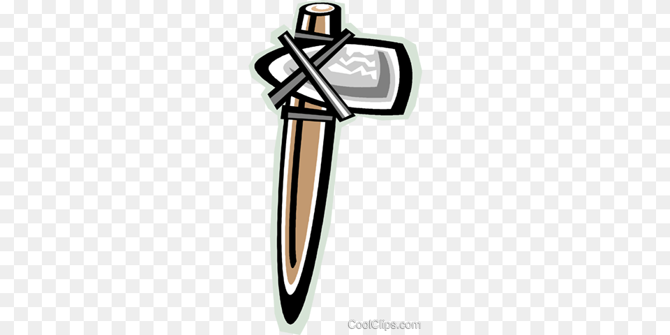 Tomahawk Royalty Vector Clip Art Illustration, Sword, Weapon, Blade, Dagger Free Png Download